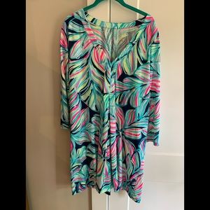Lilly Pulitzer 3/4 Length Sleeve Dress